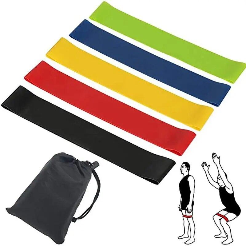 Латексный круг сопротивления Мини Мини фитнес-лента для растяжки Лента для растяжки Rally Band Силовая тренировка Бедра Круг для растяжки Rally Band